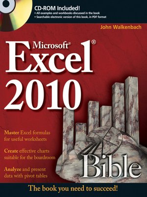 cover image of Excel 2010 Bible